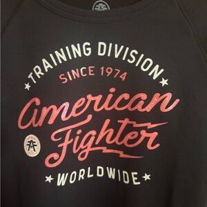 American Fighter Charcoal SS sweatshirt